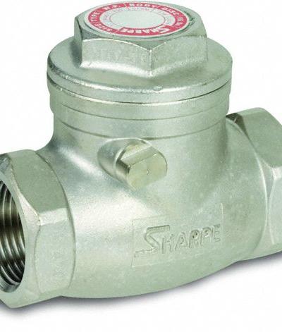 SHARPE Check Valve: Swing - Stainless Steel Inline Swing Check Valves