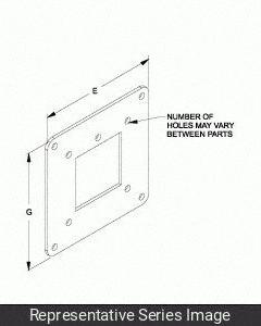 HAMMOND MANUFACTURING Wireway Reducer: 6 in Wd, 4 in_6 in Ht, 7 5/8 in Ht, Stainless Steel (MPN 1487DRCSS). Key specifications — attr2555: HAMMOND MANUFACTURING; attr2565: Stainless Steel.