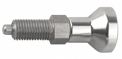 KIPP Indexing Plunger: Nonlocking, 18-8 SS Body w/ 400 SS Plunger - Nonlocking Pull-Knob Indexing Plungers