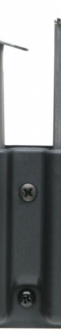 UNCLE MIKE'S Magazine Pouch: Black, KYDEX®, 1 87/100 in x 6 in, For 1 3/4 in Belt Wd (MPN 51371). Key specifications — attr188437: Black; attr188438: KYDEX®; attr188431: Magazine Pouch.