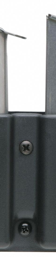 UNCLE MIKE'S Magazine Pouch: Black, KYDEX®, 1 87/100 in x 6 in, For 1 3/4 in Belt Wd (MPN 51371). Key specifications — attr188437: Black; attr188438: KYDEX®; attr188431: Magazine Pouch.