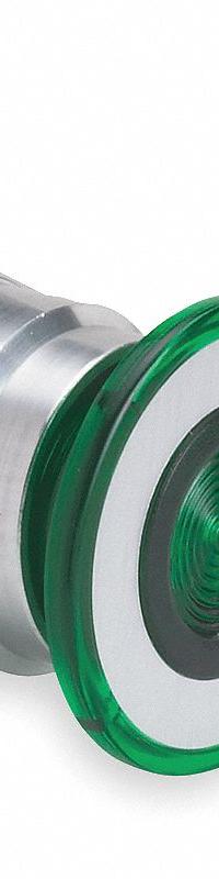 SCHNEIDER Mushroom Head Push Button: Green, 30 mm Mounting Size, Metallic, Maintained (MPN 9001KR9P1G). Key specifications — Brand: SCHNEIDER; Action: Maintained; Series: 9001K; Push Button Material Type: Metallic.
