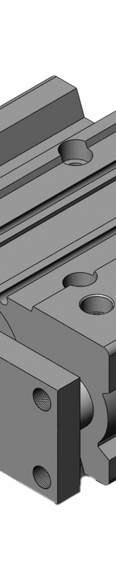 SMC Guided Cylinder: 40 mm Bore Dia - Guided Compact Cylinders