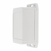HAMMOND Enclosure: ABS, 4 in x 2 in x 2 in, NEMA 12/13/4/4X/6/6P, Screw On, Solid Cover (MPN 1555CF42GY). Key specifications — Brand: HAMMOND; Closure Method: Screws; Knockouts: Not Included.