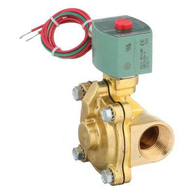 REDHAT Solenoid Valve: 2-Way, Normally Closed, 1 in Pipe Size, 12V DC, Watertight - 2-Way/2-Position, Normally Closed Solenoid Valves