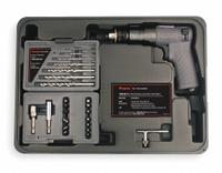 INGERSOLL RAND Air-Powered Drill: 1/4 in Chuck, Heavy Duty, 1,875 RPM, 0.25 hp, Keyed (MPN 7804KA). Key specifications — attr1320790: INGERSOLL RAND.