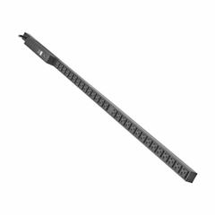 EATON TRIPP LITE PDU: Single-Phase, 120V AC, 28 Outlets, NEMA 5-15/20R, Metered, 0 RU, Front Facing (MPN PDUMV20-ISO). Key specifications — Plug Type: NEMA L5-20P; Brand: EATON TRIPP LITE; Phase: Single-Phase; Maximum Input Voltage: 120V AC; Receptacle Type: NEMA 5-15/20R; Mounting Location: Wall; Facing: Front.