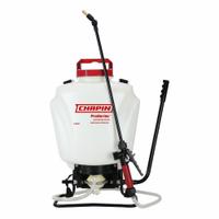 CHAPIN Backpack Sprayer: For Lawn, Garden and Agriculture, Mix-in-Tank, 4 gal Tank Capacity (MPN 64800). Key specifications — Brand: CHAPIN; Chemical Compatibility: Pesticide.