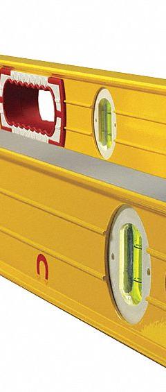 STABILA Door Jam Level Set: Level & Plumb, Box, 2, Plain, 32 in_78 in Overall Lg, Top & Side Read (MPN 38532). Key specifications — attr934734: 38532; attr934735: STABILA; attr939796: Acrylic; attr939781: Rare Earth; attr983962: Aluminum; attr939959: Top & Side Read; attr939953: Removable End Caps.