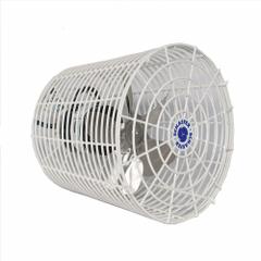 SCHAEFER Mounted Fan: 8 in Blade Dia, 115V AC, 1/22 hp Motor HP, Wall Mount, Non-Oscillating, Arm (MPN VK8). Key specifications — Brand: SCHAEFER; Voltage: 115V AC; Number of Speeds: 1; Fan Mounting Location: Wall; Oscillation: Non-Oscillating; Mounting Type: Arm.