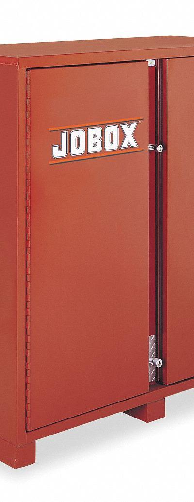 CRESCENT JOBOX Jobsite Cabinet: 24 in W x 72 in D x 61 in H - Jobsite Cabinets