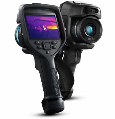 FLIR Infrared Camera: 14° x 10°, SD Card/USB/Wireless, 640 x 480, FLIR Exx - Standard Infrared Cameras