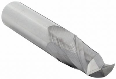 APPROVED VENDOR Square End Mill: Carbide, 2 Flute, 11/16" Mill Dia, 1-1/2" LOC, 4" OAL (MPN 204-001230) - General Purpose Carbide Square End Mills