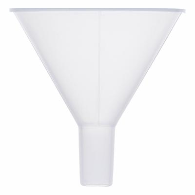 APPROVED VENDOR Lab Funnels: Polypropylene, 3 oz, 78 mm, 17 mm, 30 mm Stem Lg - General Purpose Lab Funnels