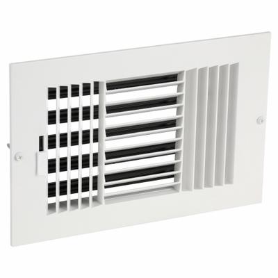 APPROVED VENDOR Sidewall/Ceiling Register: Ceiling/Wall, 7 3/4 in H, 11 3/4 in W, Louvered - Sidewall/Ceiling Registers