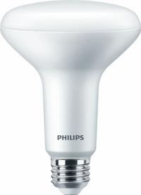 PHILIPS Compact LED Bulb: LED, BR30, Medium Screw (E26), 15 W Watt, 2200K/2700K, Frosted, 120V AC (MPN 15BR30/PER/927/P/E26/WG/HO/T20-4/1PF). Key specifications — Bulb Finish: Frosted; Color Temperature: 2700K; Shatter-Resistant: Yes; Brand: PHILIPS; Voltage: 120V AC; Bulb Shape: BR30.