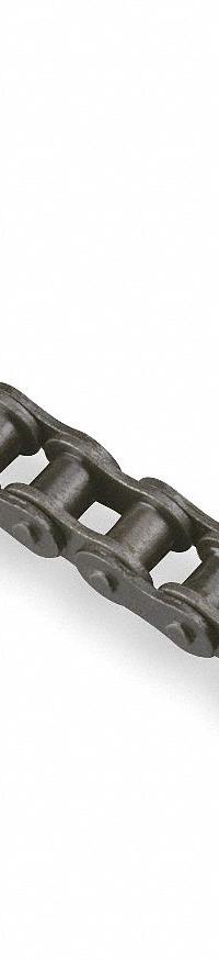 TSUBAKI Roller Chain: Single Strand, 40, 1/2 in Pitch, Steel, 10 ft Overall Lg, Riveted Pin, Steel (MPN 40 TW 10). Key specifications — Brand: TSUBAKI.