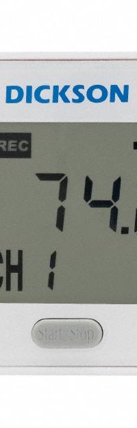 DICKSON Data Logger: 5%to 95% Relative Humidity Measured, 131°F, DBL, Humidity/Temp, USB, Windows 7. Key specifications — Interface: USB; Parameters Measured: Relative Humidity; Brand: DICKSON; Features: Multi-Colored LED Indicator Light; Software Options: Software Included; Data Logger Type: Temperature.