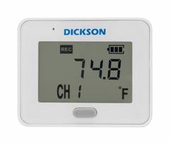 DICKSON Data Logger: 5%to 95% Relative Humidity Measured, 131°F, DBL, Humidity/Temp, USB, Windows 7. Key specifications — Interface: USB; Parameters Measured: Relative Humidity; Brand: DICKSON; Features: Multi-Colored LED Indicator Light; Software Options: Software Included; Data Logger Type: Temperature.