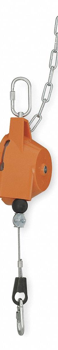 PACKERS KROMER Tool Balancer: Non-Locking, 14.3 lb Max. Tool Wt, 4.9 ft Cable Lg, Nylon, 7228 (MPN 7228-5). Key specifications — attr215471: 11.50 to 14.30 lb; attr215474: Nylon; attr378752: Yes; attr215463: PACKERS KROMER.