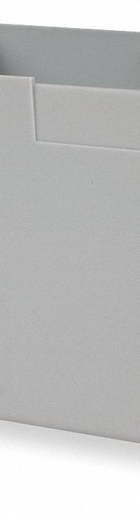 VIDMAR Bin Cup: 6 1/8 in x 6 1/8 in, 3 3/4 in Overall Ht, Gray, BN3588. Key specifications — Color: Gray; Product Type: Bin Cup; Brand: VIDMAR; Includes Dividers: No; Manufacturer Part Number: BN3588.
