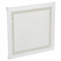 Return Air Grilles: Egg Crate Grille, White, Matte, Plastic, 23 3/4 in H, 23 3/4 in W, 2 1/8 in D (MPN STR-ERFG-W). Key specifications — Brand: AMERICAN LOUVER; Fire Rating: Not Fire Rated.