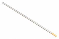 WESTWARD Tungsten Electrode: 1.5% Lanthanated, 3/32 in x 7 in, Gold, EWLa-1.5, 10 PK (MPN 31GH56). Key specifications — attr31228: WESTWARD; attr31232: 7 in; attr31229: EWLa-1.5; attr31235: AC/DC; attr31238: Gold.
