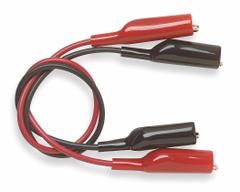 POMONA Test Leads: Black/Red Electrical Current Color, Alligator Clip, 2 ft Lg, Vinyl (MPN AL-B-24-02). Key specifications — attr1330521: POMONA.