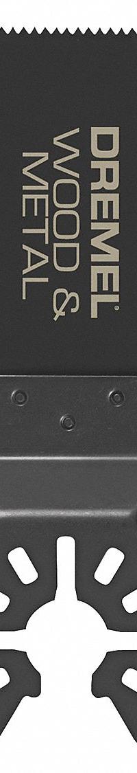 BOSCH Oscillating Tool Blade: 1 1/4 in Blade Wd, 3 7/8 in Overall Lg, Flush Cutting, Bi-Metal (MPN MM482). Key specifications — attr1097473: Metal; attr1097476: BOSCH; attr1097456: Flush Cutting.