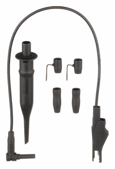 FLUKE Oscilloscope Voltage Probe: 3.9 ft Cable Lg, CAT III 1000V/CAT IV 600V - Insulated Oscilloscope Probe Kits