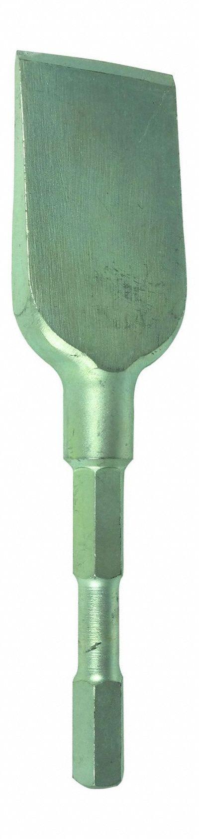 CHICAGO PNEUMATIC Chisel: 0.625 in Shank Size - One-Piece Flat Chisels for Breakers & Demolition Hammers
