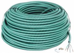 SOUTHWIRE Metal Clad Armored Cable: 12 AWG, 2 Conductors, Solid, 250 ft, 600 V Volt, MC-HCF (MPN 55527901). Key specifications — Grounding Conductor Insulation Color: Green; Brand: SOUTHWIRE.