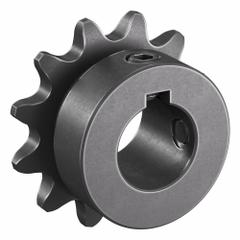 TSUBAKI Single Strand Sprocket: 35, For 3/8 in Chain Pitch, 5/8 in Bore Dia, 12 Teeth, Steel (MPN 35B12F-5/8). Key specifications — Brand: TSUBAKI.