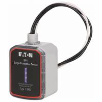EATON Surge Protection Device: Three Phase, 240V AC Delta, 1000V (L-G, L-L), 240 V, Advanced Polymer (MPN SP1-240D). Key specifications — Voltage: 240V AC Delta; Max. Continuing Operating Voltage: 240 V; Voltage Protection Rating: 1000V (L-G, L-L); Enclosure Material: Advanced Polymer; Enclosure NEMA Rating: NEMA 4; Max. Surge Current per Mode: 50 kA; Brand: EATON.