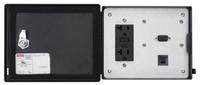 NVENT HOFFMAN Data Interface Port: Steel, 120V GFCI Receptacle/9-Pin D-Sub, 8 in (W) x 8 1/2 in (H) (MPN HGF5PB). Key specifications — Manufacturer Part Number: HGF5PB; Brand: NVENT HOFFMAN; Resets: 5 A Reset; IP Rating: IP66; Panel Configuration: 120V GFCI Receptacle; Panel Terminations: 9-Pin D-Sub Terminal Block.