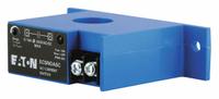 EATON Adjustable Current Sensing Relay: Surface Mounted, 150 A Current Rating, Screw (MPN ECSNCASC). Key specifications — Adjustment Method: Switch; Electrical Connection: Screw Terminal; Monitored Parameters: Undercurrent; Mounting Style: Surface; Trip Point: 1 to 150 A; Trip Point Type: Adjustable; Brand: EATON.