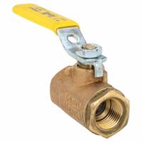 APOLLO Manual Two-Way Ball Valve: 1/2 in, Bronze, Straight, FNPT x FNPT, 600 psi Max. Pressure (CWP) (MPN 70-103-41). Key specifications — Brand: APOLLO; Handle: Lever.
