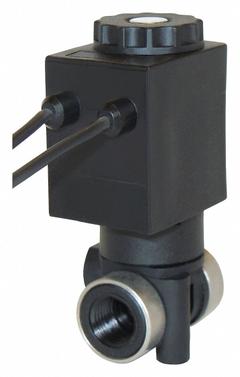 SPARTAN SCIENTIFIC Solenoid Valve: 2-Way, Normally Closed, 1/8 in Pipe Size, 24V AC, Nylon Body (MPN 3827-B80-AA86B). Key specifications — Pipe Size: 1/8 in; Voltage: 24V AC; Brand: SPARTAN SCIENTIFIC; Coil Enclosure: Dust Tight.