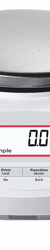 OHAUS Compact Bench Scale: 2,200 g Capacity, 0.1 g Readability, 0.1 g Repeatability, 0.2 g Linearity (MPN 30430056). Key specifications — Brand: OHAUS; Display Type: LCD.