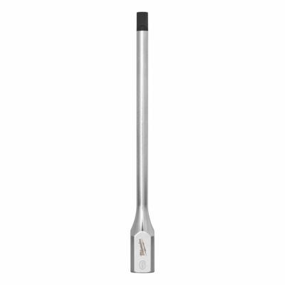 MILWAUKEE Bit Socket: 3/8 in Drive Size, Hex Tip, 6 mm Tip Size, 6 in Overall Lg - Hex Bit Sockets
