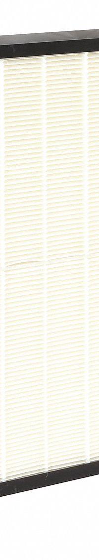 GRAINGER Minipleat Air Filter: 18 in x 25 in x 2 in, Synthetic, Plastic, No Header, MERV 14 (MPN 4YVE4). Key specifications — Brand: GRAINGER; Frame or Header Material: Plastic; Media Material: Synthetic.