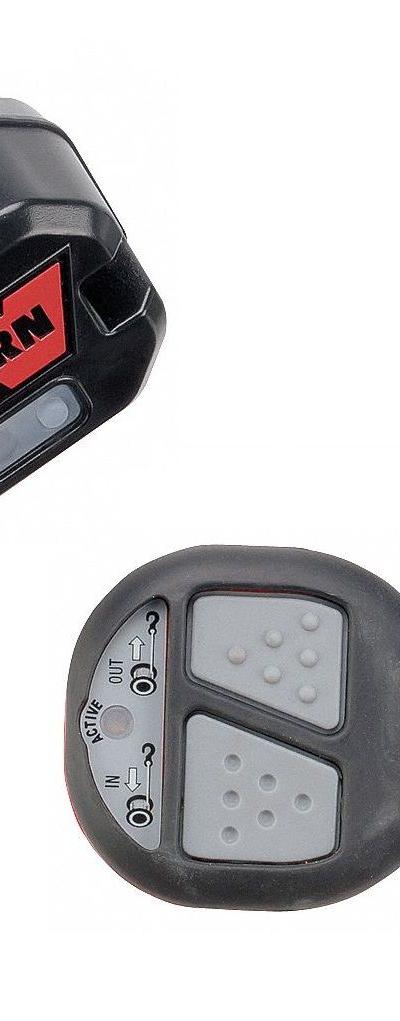 WARN Wireless Winch Remote Control: 12 V Max Input Volt, Wireless, Metal/Plastic - Remote Control Systems for Winches