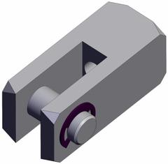 SMC Double Rod Clevis: Clevis Mount Type, Fits 5/8 in Bore Dia, 15/16 in Overall Lg, NY-J016B. Key specifications — attr947439: NY-J016B; attr1171502: Double Rod End Clevis.