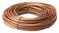 RAIN BIRD Emitter Tubing: Emitter Tubing, Drip Irrigation Systems, PEX, Brown, 1/4 in Dia (MPN ET25-50S2). Key specifications — Brand: RAIN BIRD; Color: Brown; Compatible Product Type: Drip Irrigation Systems; Material: PEX; Product Type: Emitter Tubing.