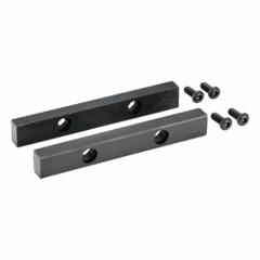 WILTON Replacement Jaw Inserts: Steel, For 5 1/2 in Vise Jaw Wd, (4) Screws, 1755XC (MPN 2908070). Key specifications — attr865132: (4) Screws; attr865131: 1 set of replacement jaw inserts with screws.; attr867043: 1755XC; attr663946: WILTON; attr923123: Steel.