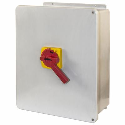 HUBBELL Disconnect Switch: Non-Fusible, 200 A, Three Phase, 600V AC, Non-Metallic - Non-Fusible Disconnect Switches