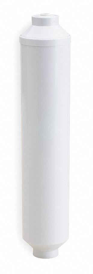 PENTAIR/PENTEK Inline Water Filter: 5 micron, 1 gpm, 10 in Overall Ht - Inline Ice Machine & Refrigerator Water Filters