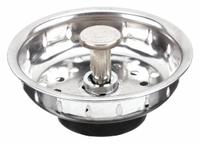 APPROVED VENDOR Strainer: 1 5/8 in Overall Dia, 1 5/8 in Overall Ht, Stainless Steel, Unfinished (MPN 1PPF8). Key specifications — Material: Stainless Steel; Color: Silver; Connection Type: Drop-In; Brand: APPROVED VENDOR; Application: Sink Drain.
