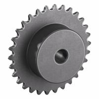 TSUBAKI Sprocket: One-Sided Hub, For Single Strands, 25, 30 Teeth, 2.392 in Pitch Dia, Steel (MPN 25B30). Key specifications — Brand: TSUBAKI.