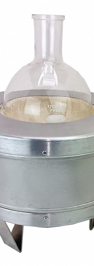 GLAS-COL Stirring Mantle: 2 L Capacity - Metal-Housed Heating Mantles with Built-in Magnetic Stirrers